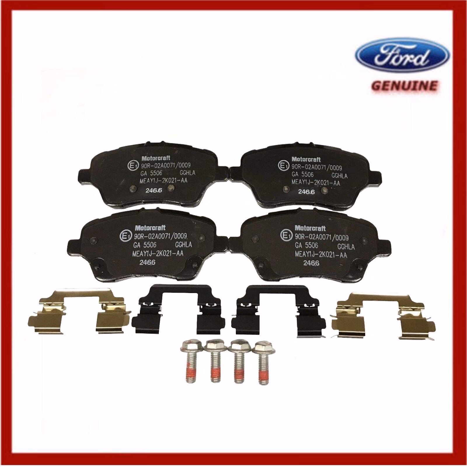 Do genuine Ford brake pads work?