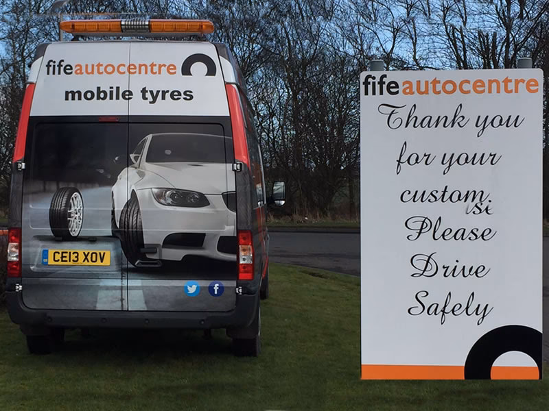 Does Fife Autocentre offer a mobile tyre fitting service?