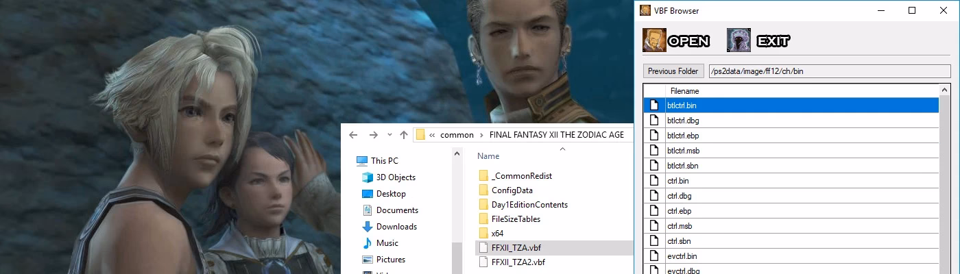 What is the best FFXII mod for removing HP bars?