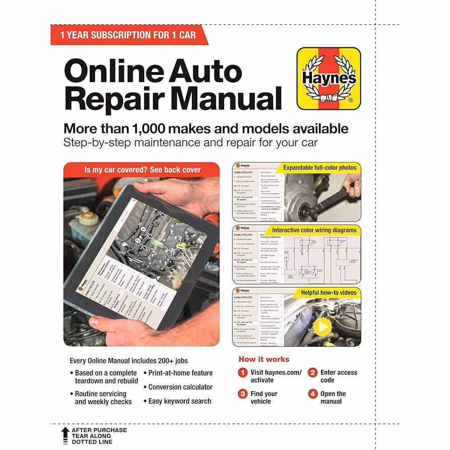 Where can I find free car repair manuals?