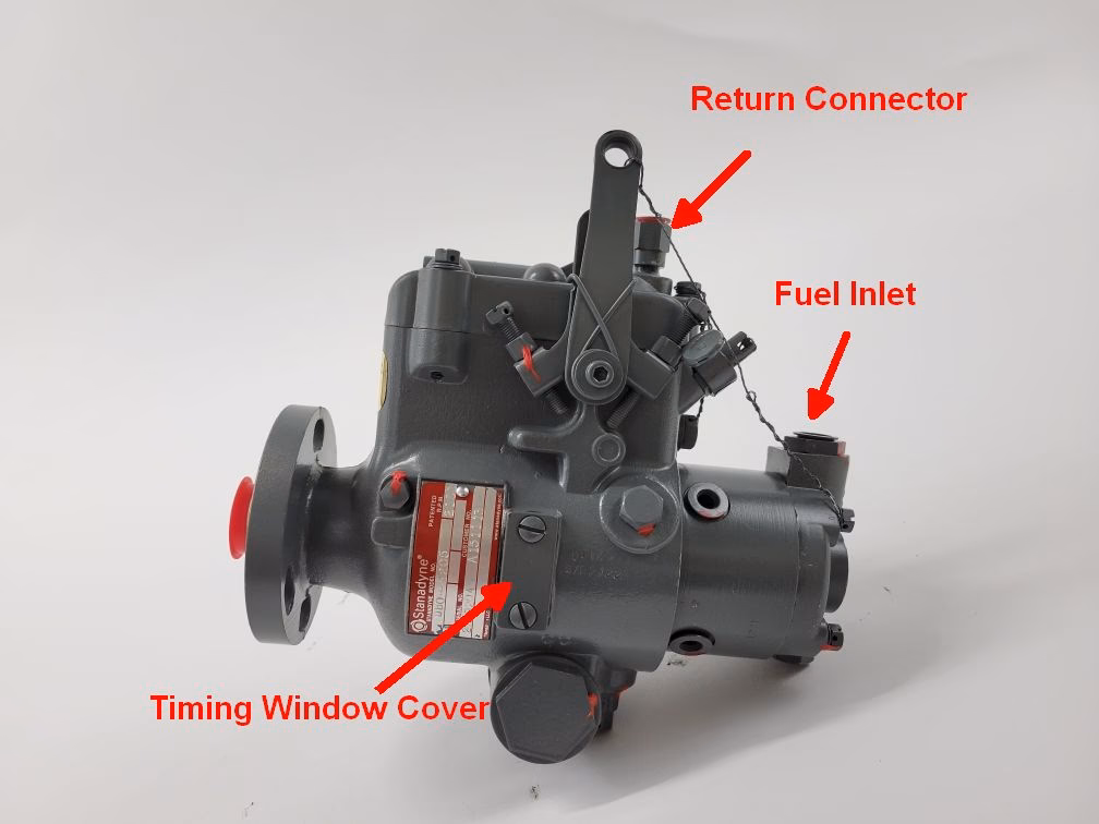 What happens if you accelerate a fuel injection pump?