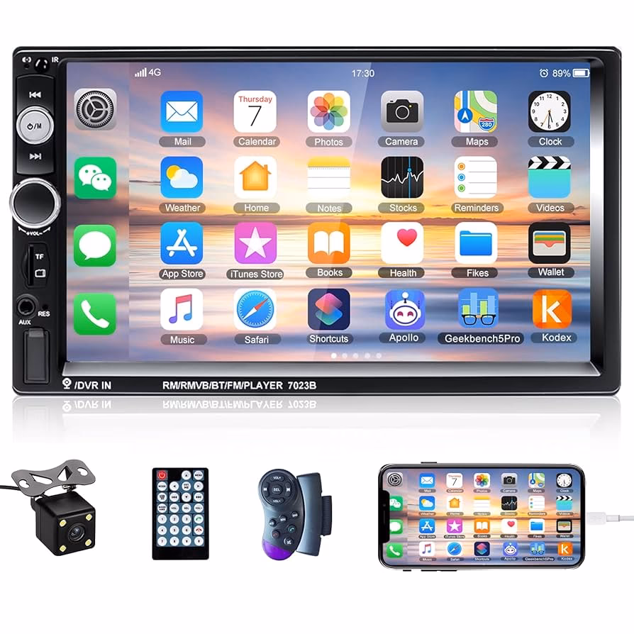 Why is my car radio flashing?