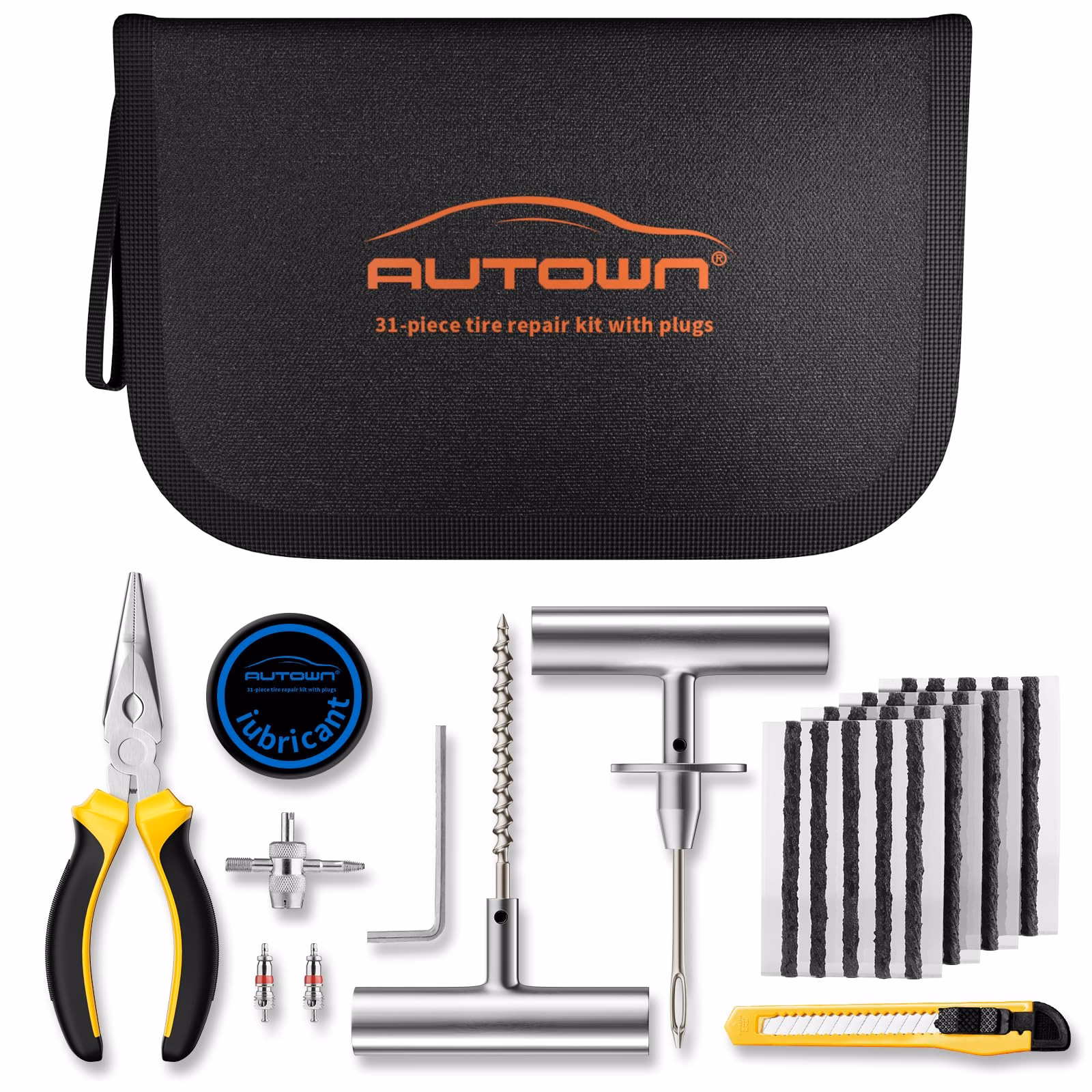 How much does a flat tyre repair kit cost?
