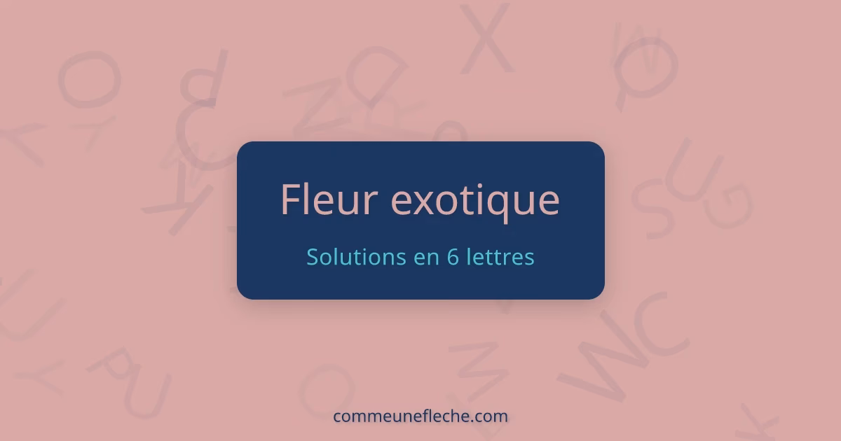 Quels sont les bouquets de fleurs exotiques?