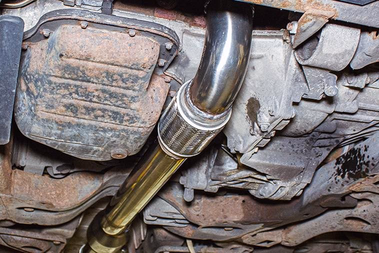 How do I know if my exhaust flexi pipe is bad?