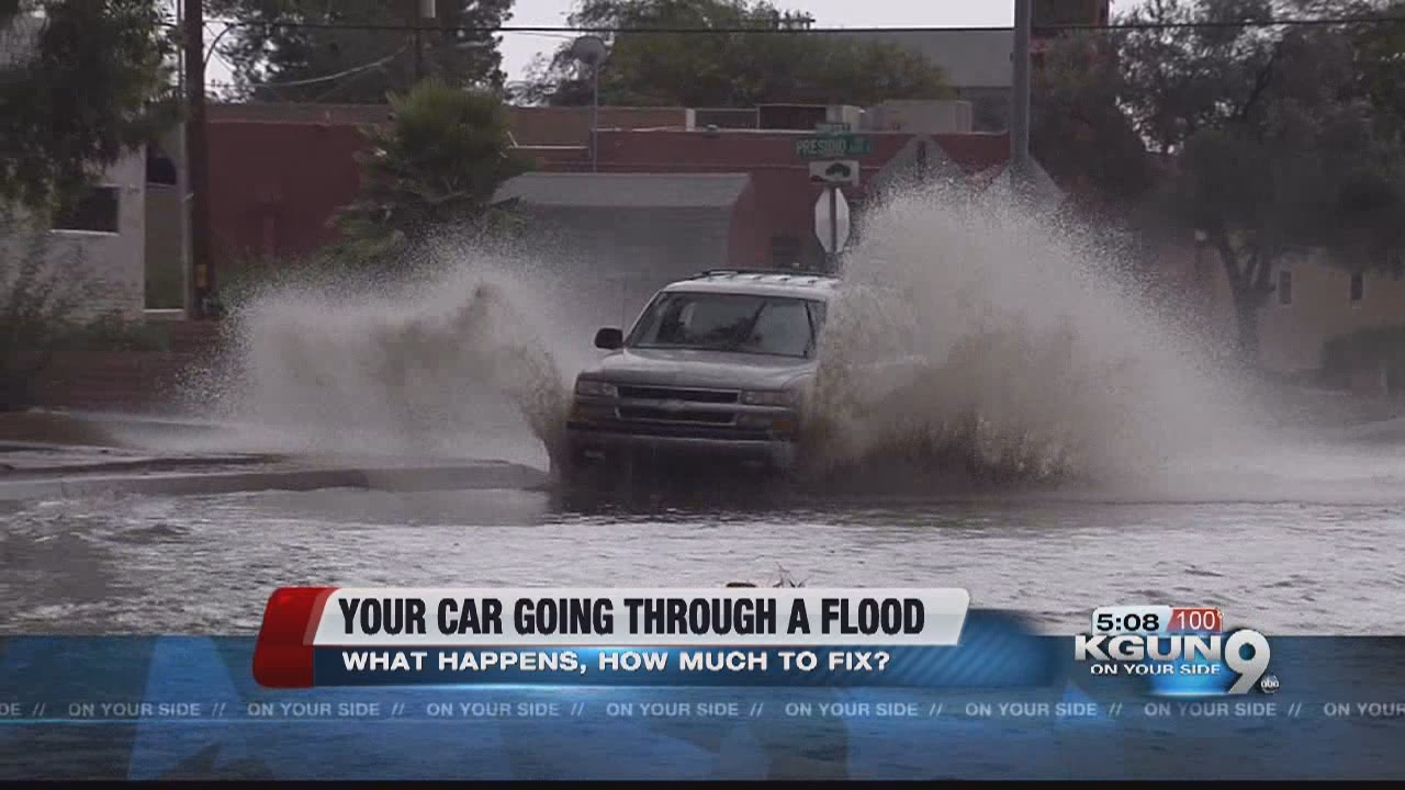 Should you repair a car that has been flooded?