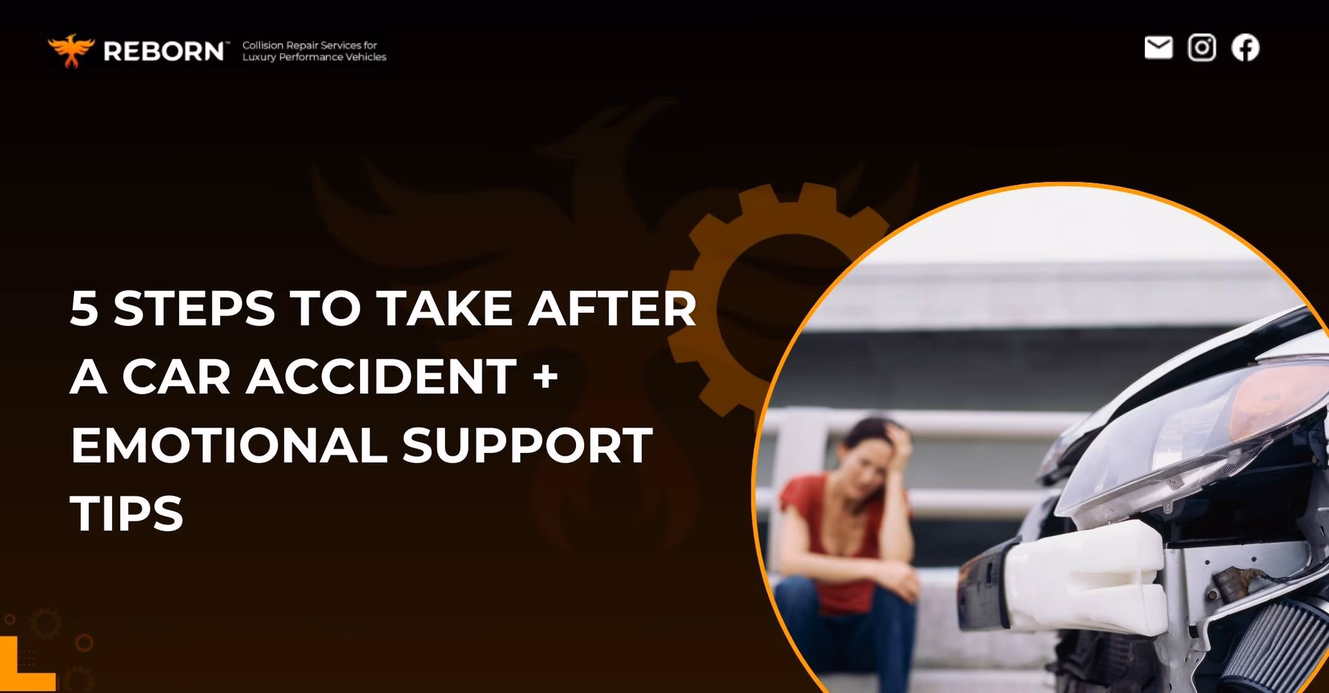 What should you do if you're involved in a car accident?
