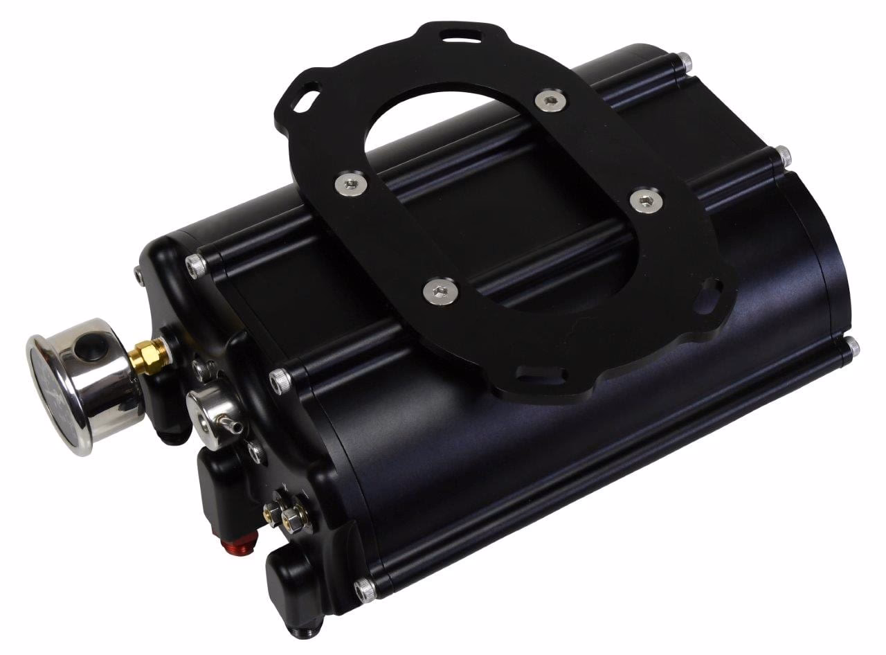 What is a go fuel force fuel mini surge tank?