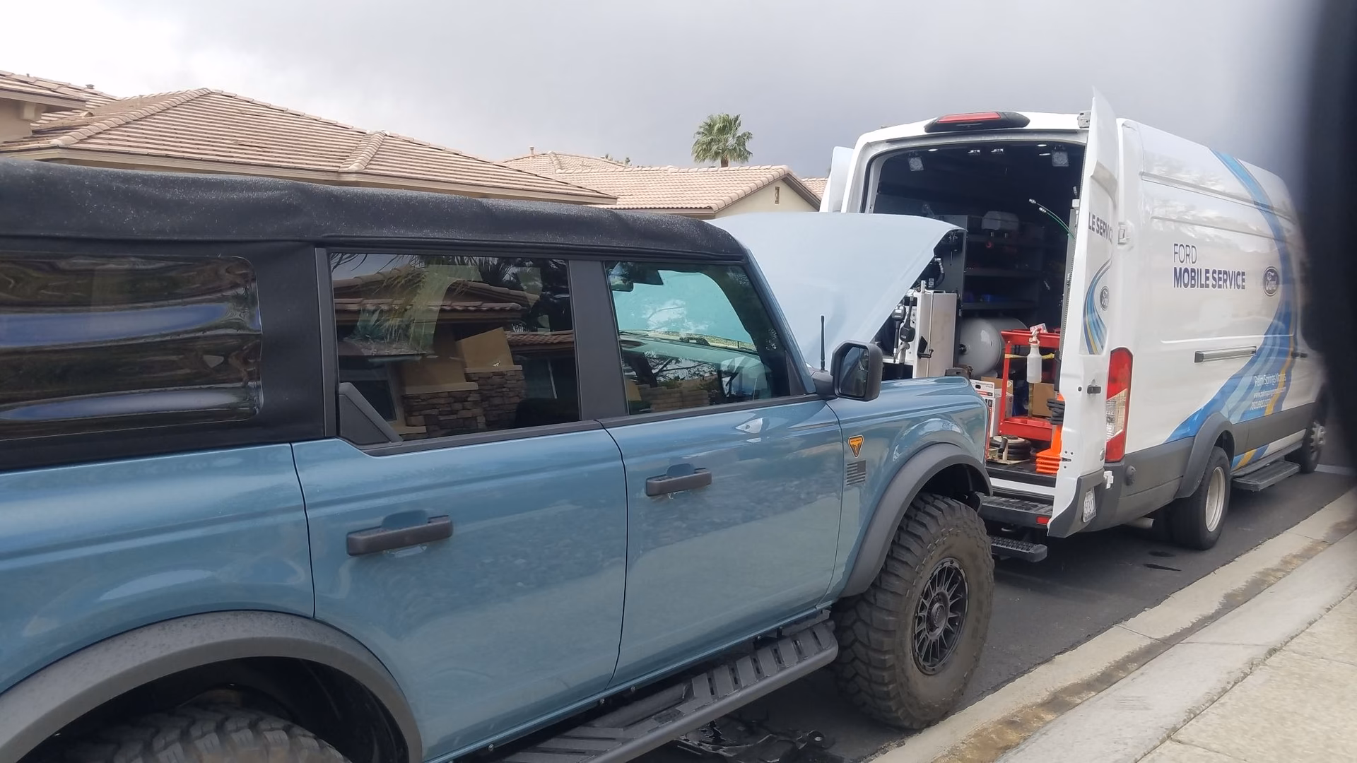 How do you change the oil on a Bronco?