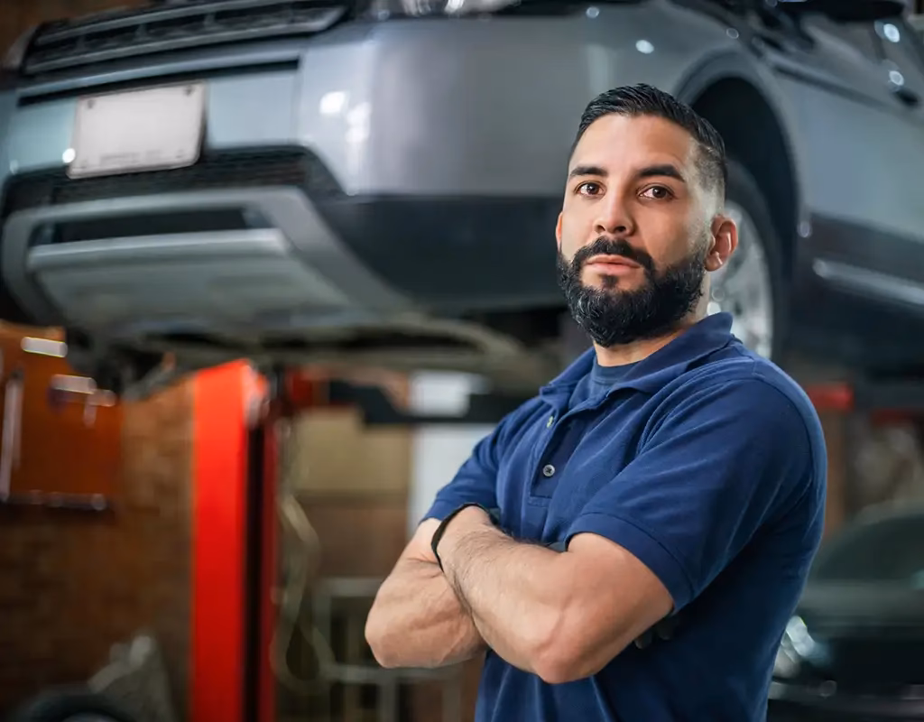 Who repairs a Ford Transit?