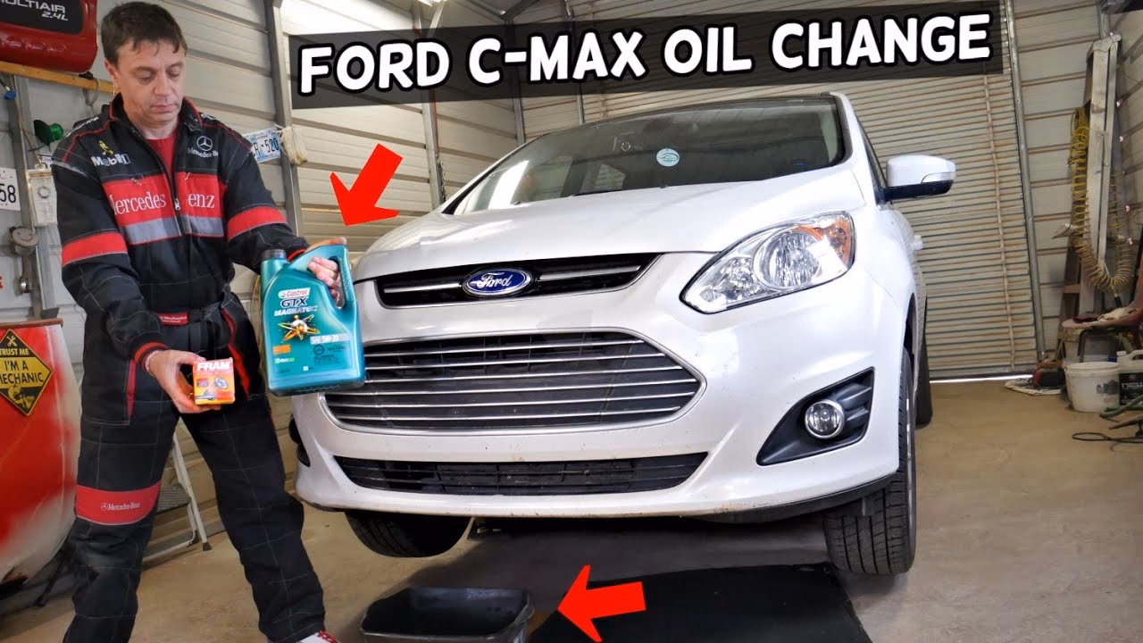 How to change oil & oil filter in 2013 Ford C-Max Hybrid SEL?