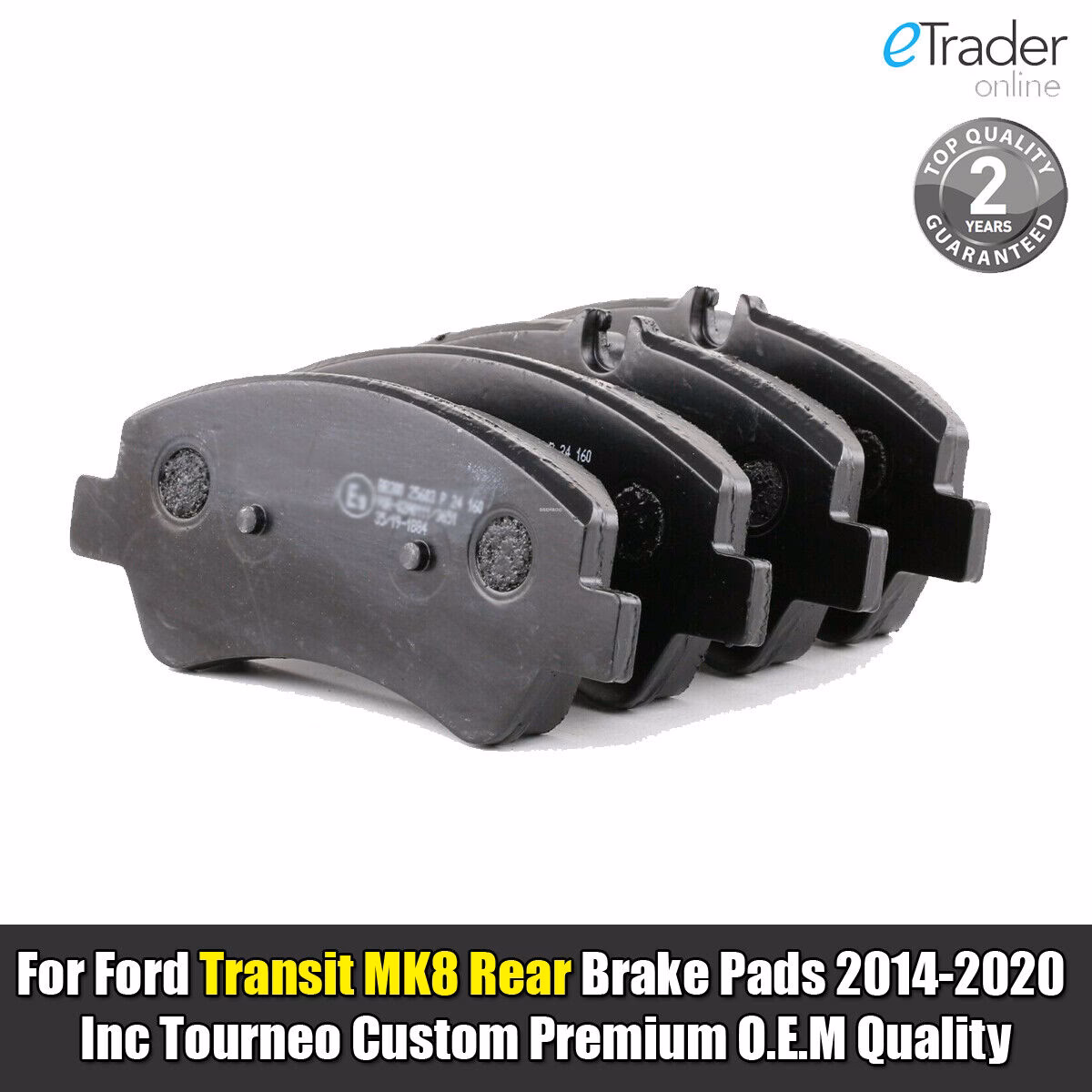 Where can I get Ford Transit Custom brake pads installed?