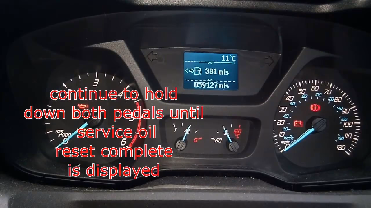 How often should Ford Transit oil be changed?