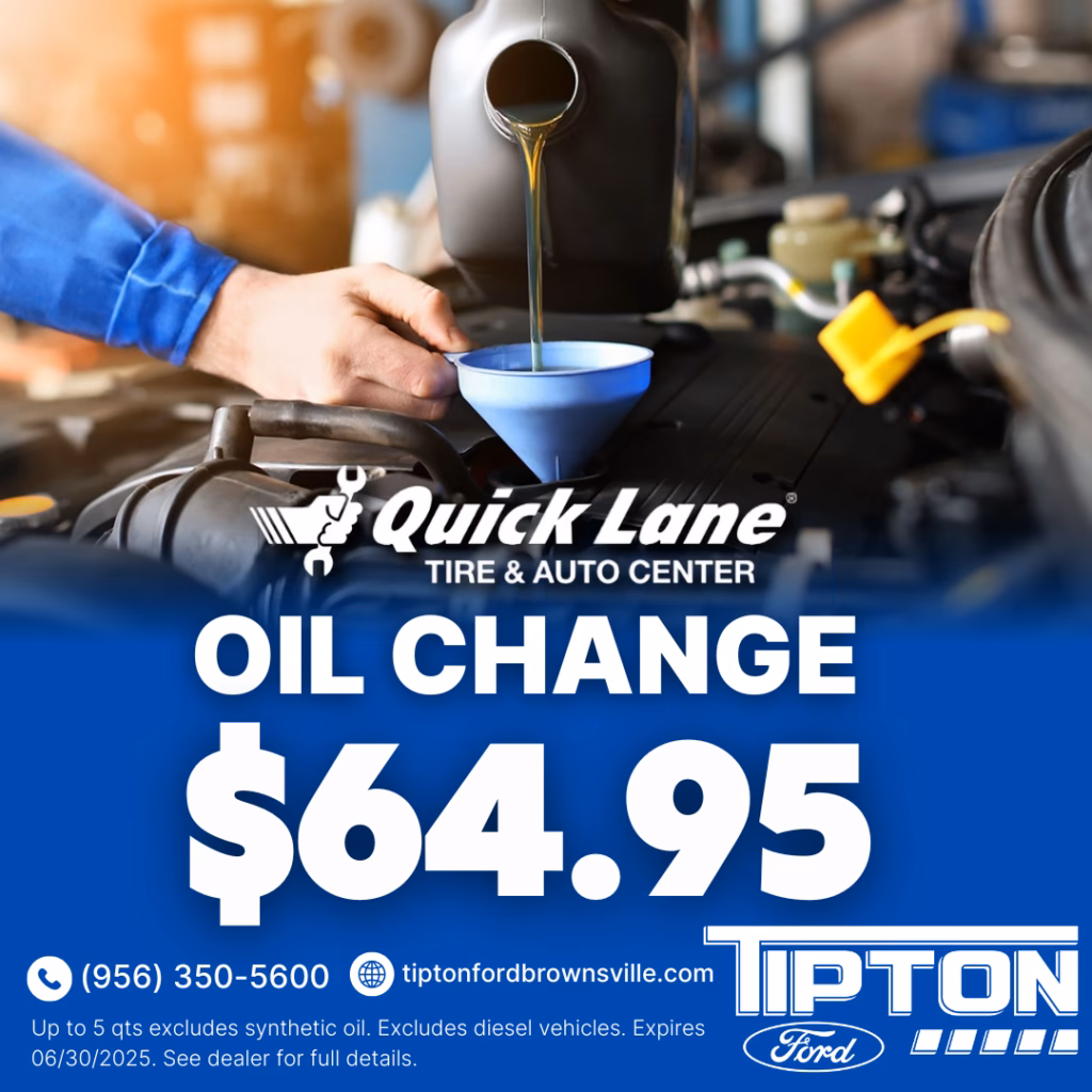 Do Ford dealerships offer oil changes?