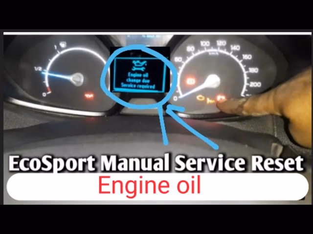 How often should a 2022 Ford EcoSport oil & filter be changed?