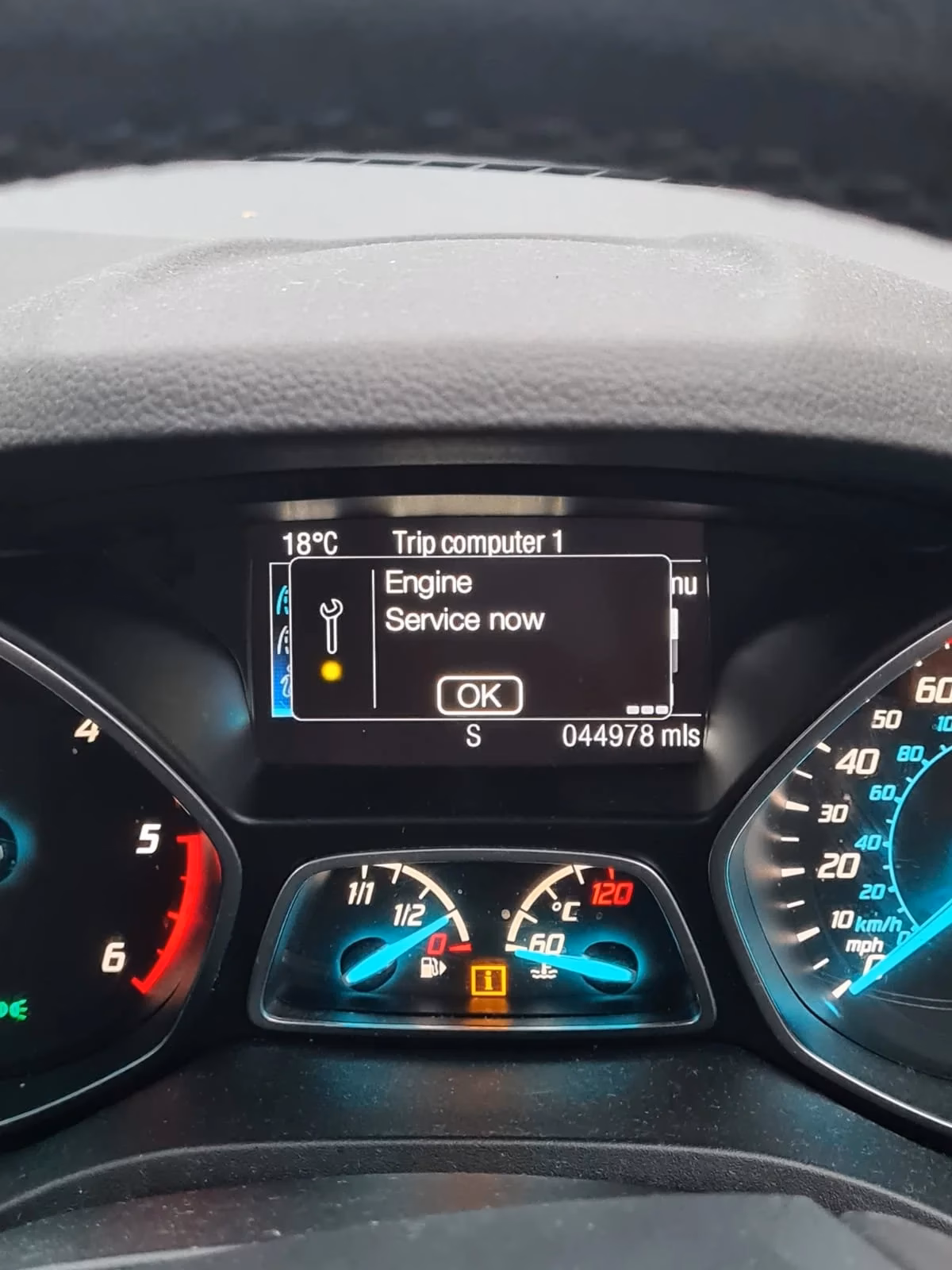 Do Ford vehicles need engine fault service?