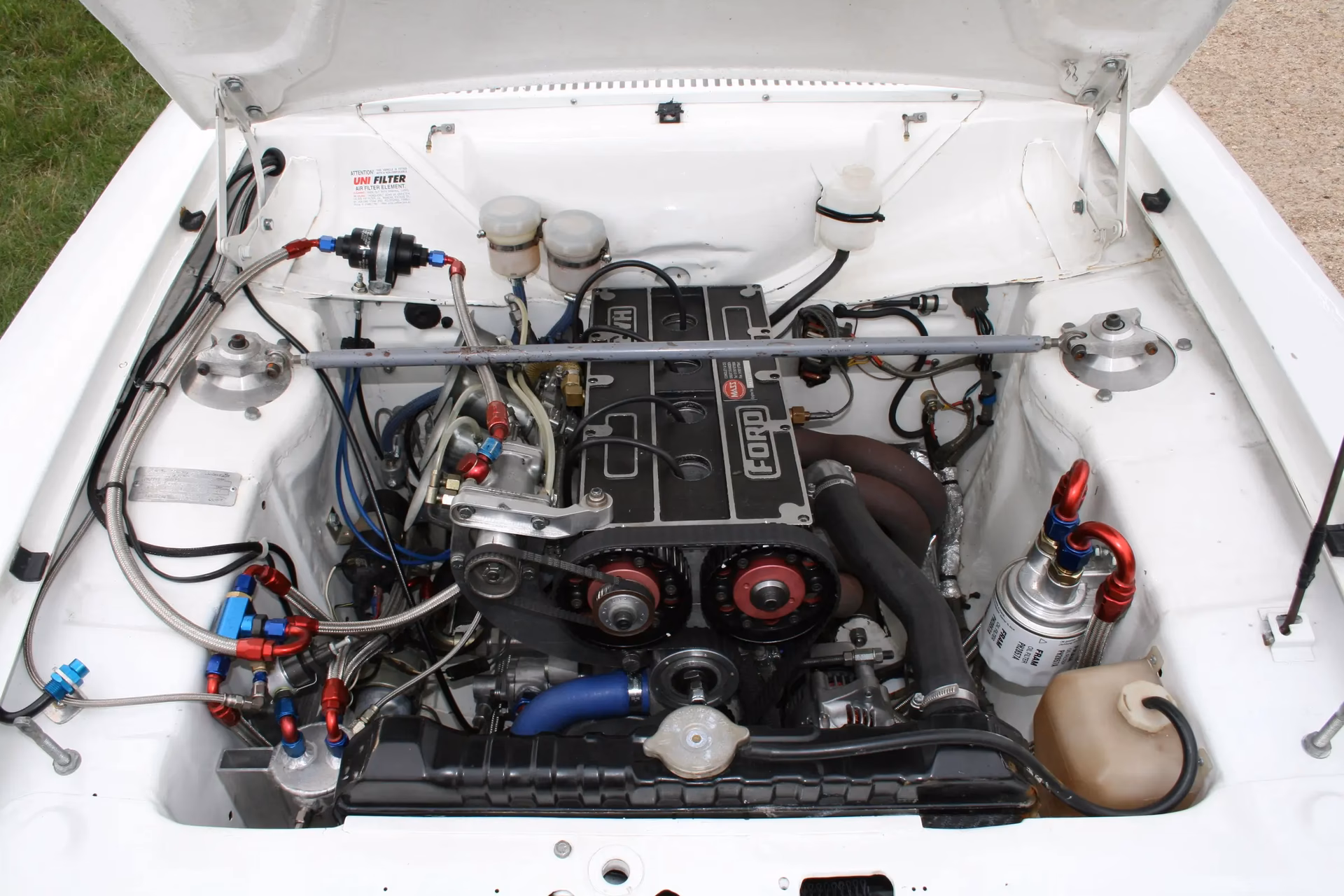 What engine does a Ford Escort Mk1 typically have?