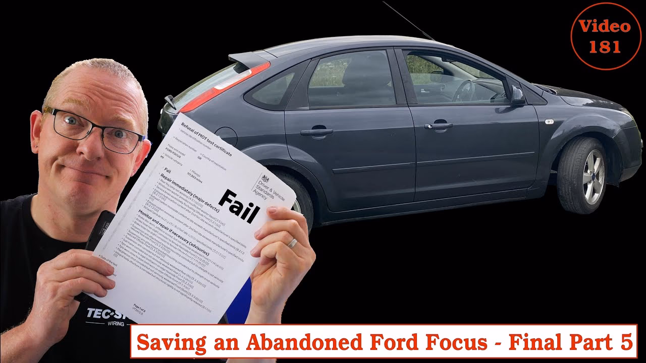 Why did my 1998 Escort fail the MOT?