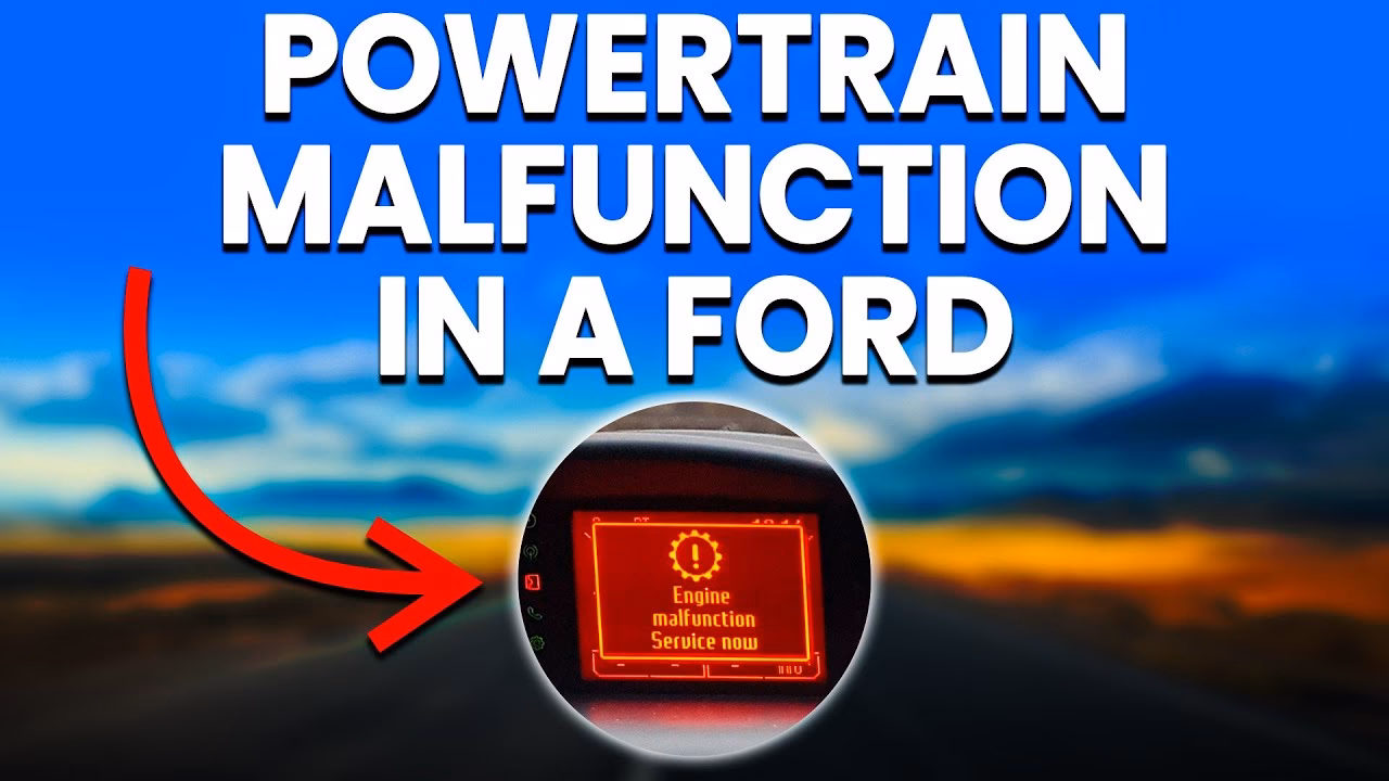 What causes a power train fault light to come up?