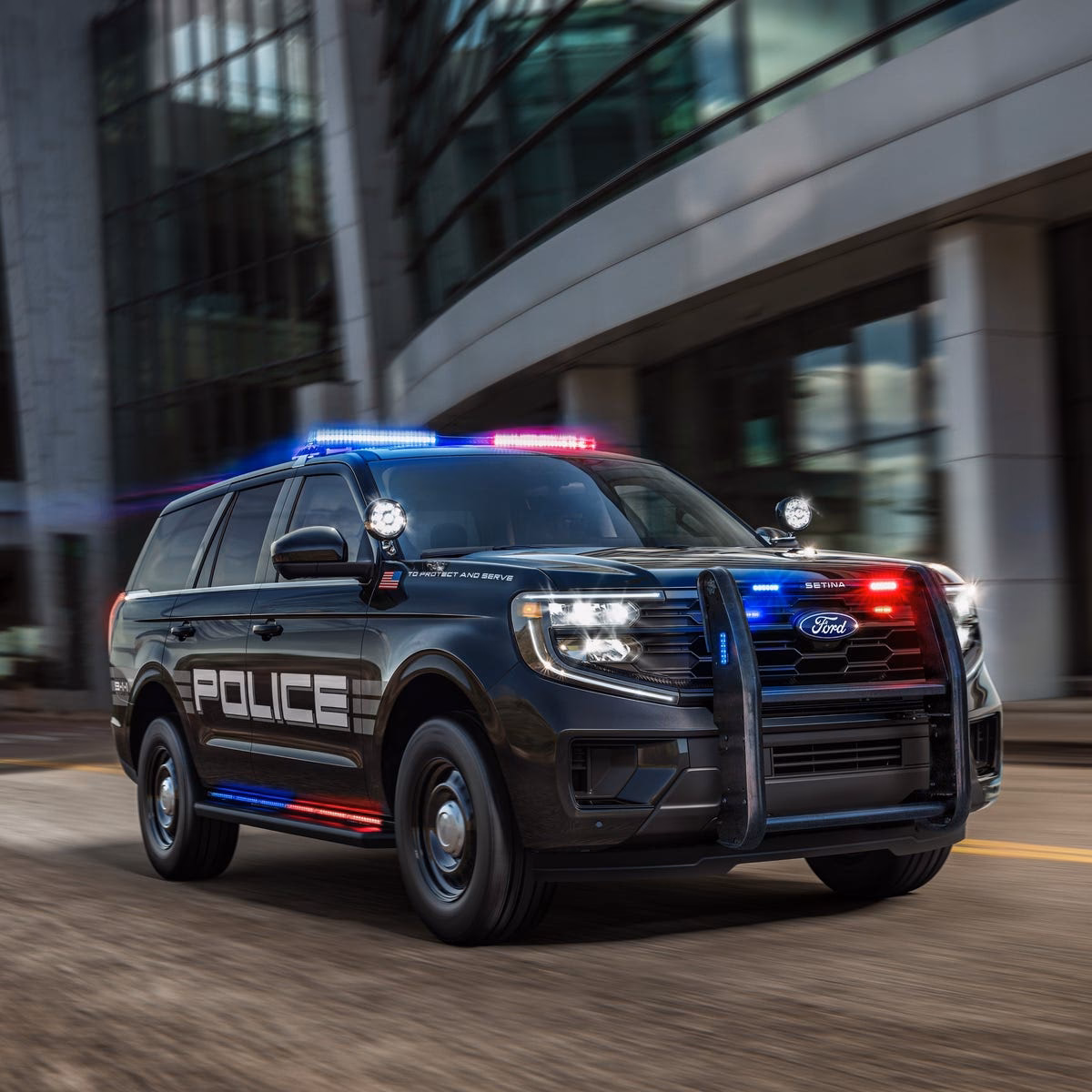 Is a Ford SSV a police car?