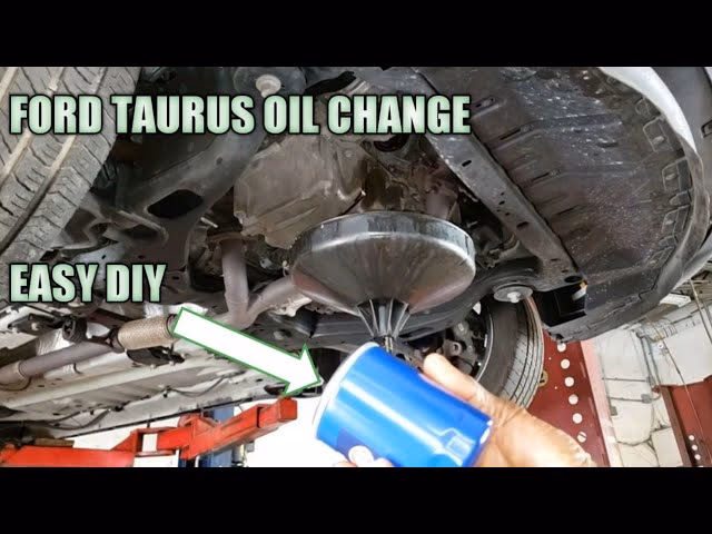 How do you change oil on a Duratec 35?