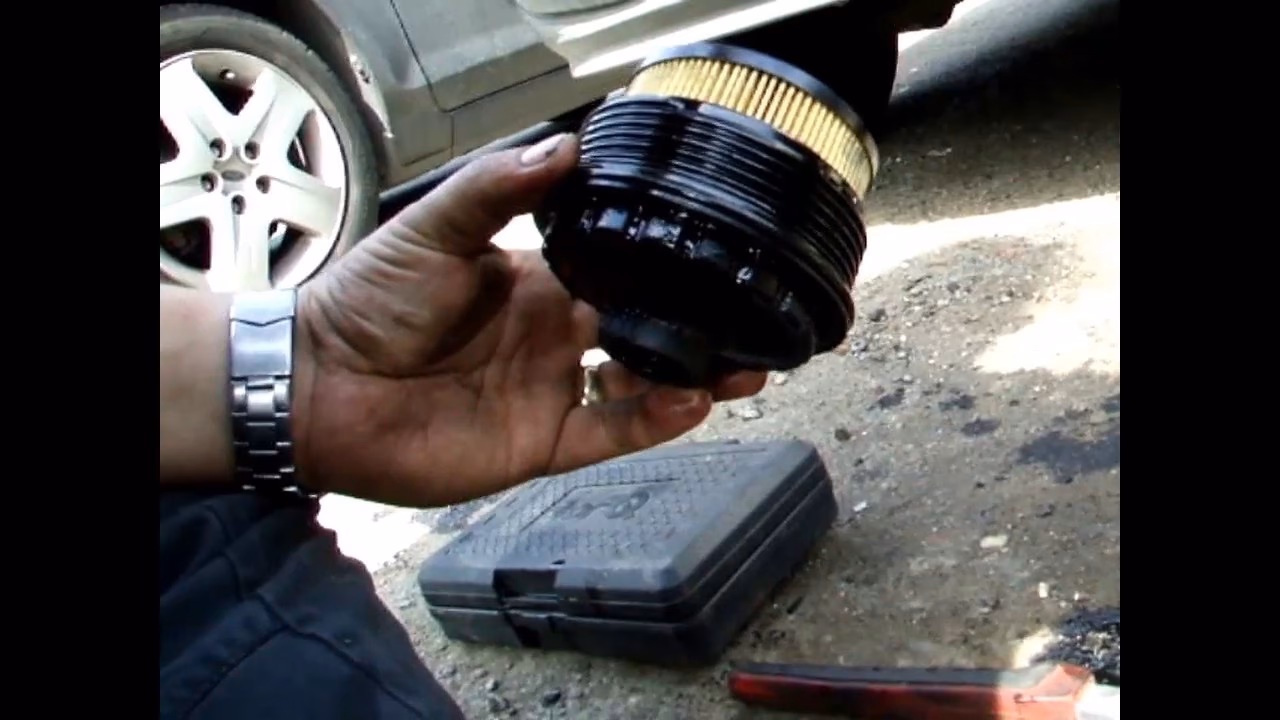 How often should a Ford Transit transmission filter be changed?