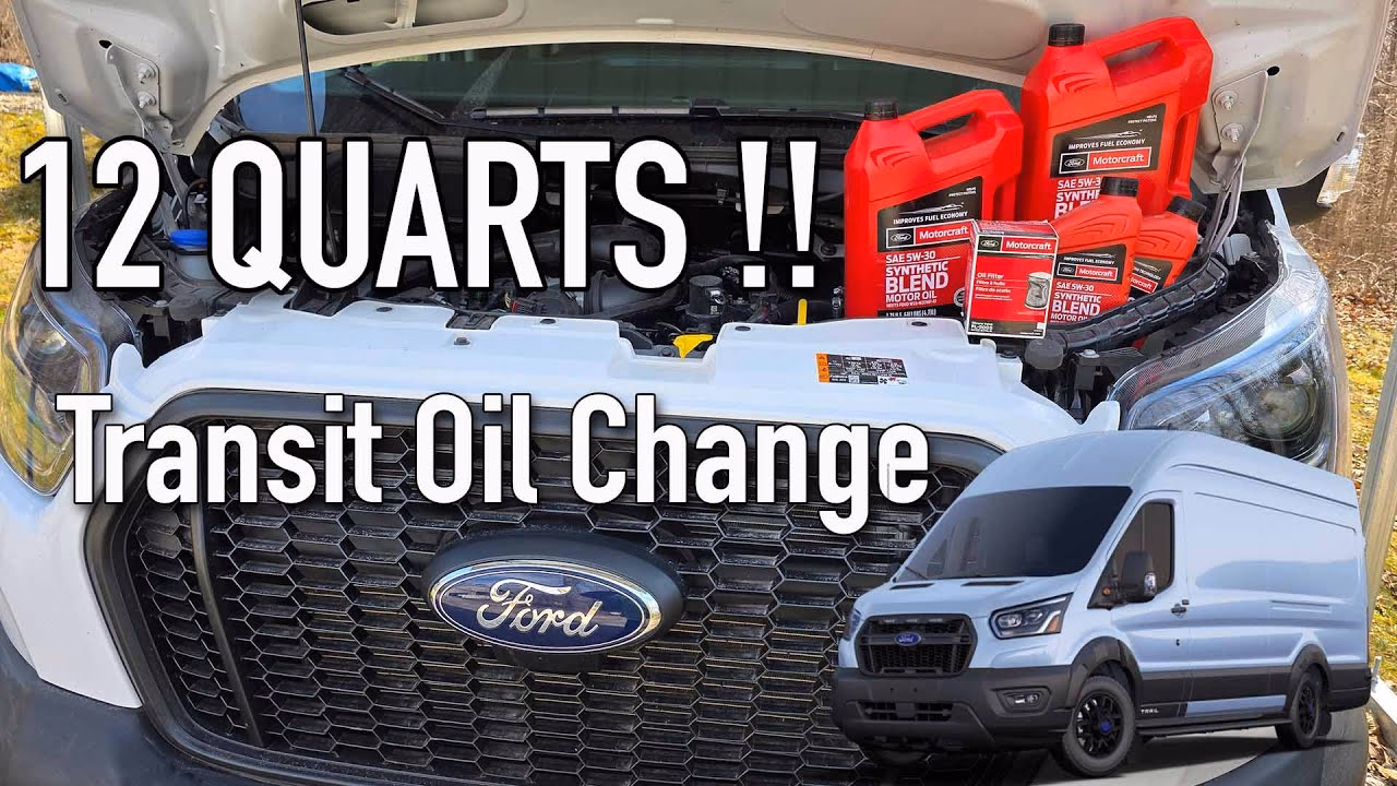 How often should I Change my Ford Transit engine oil?