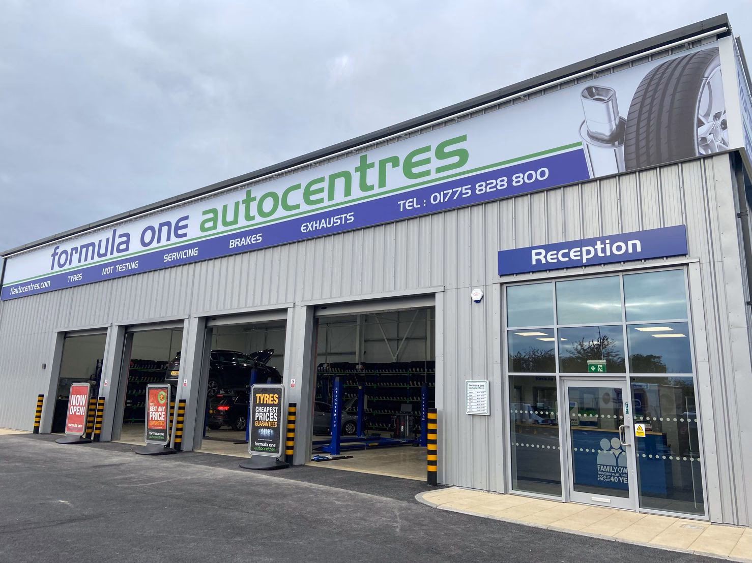 Where is Formula One Autocentre - Basingstoke?