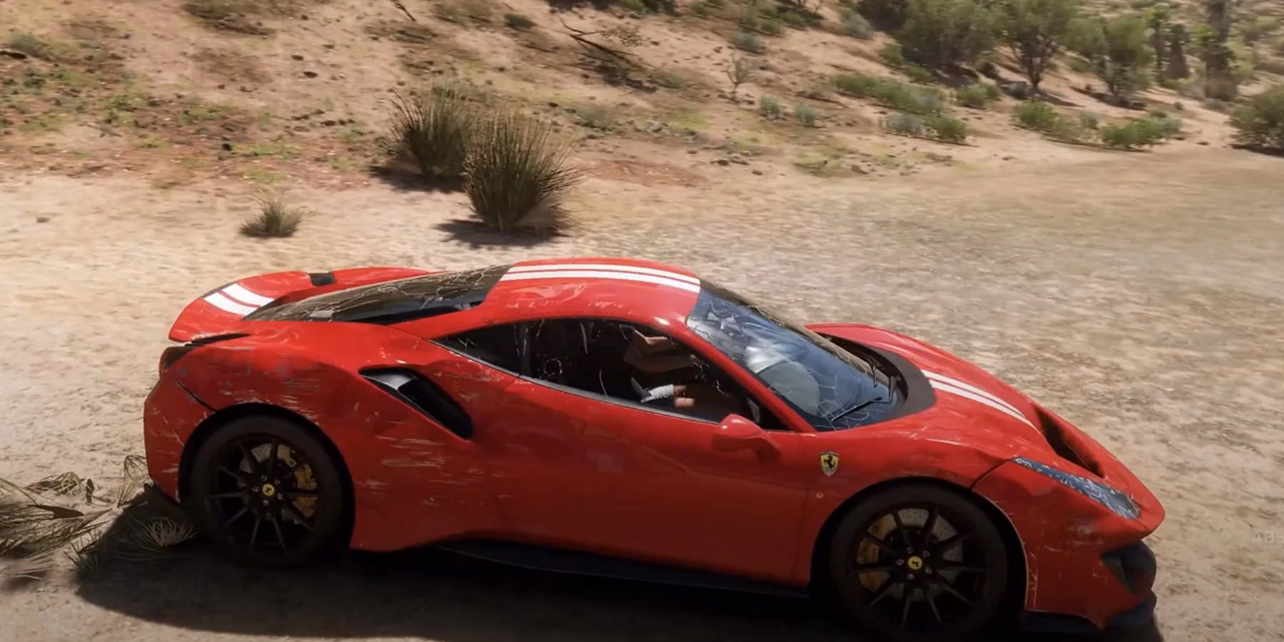 How do you repair a car in Forza Horizon 5?