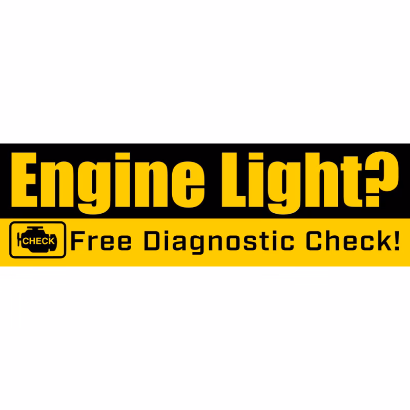 What causes a check engine light to come on?