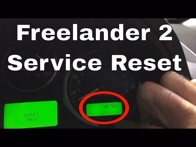 How do I Reset my Freelander 2 service info?