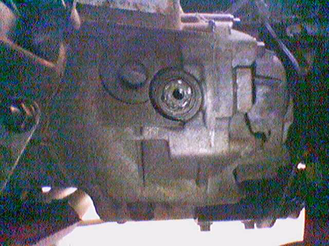 How do you drain a FL1 IRD & rear diff?