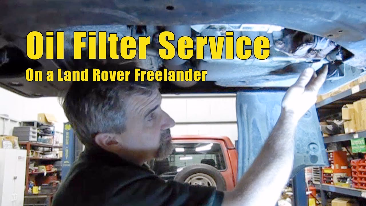 How do you drain oil on a Ford Freelander?