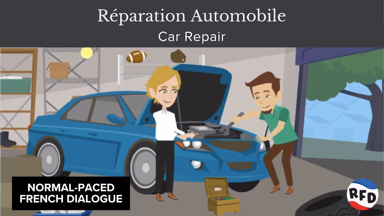 What is the French word for 'cars'?