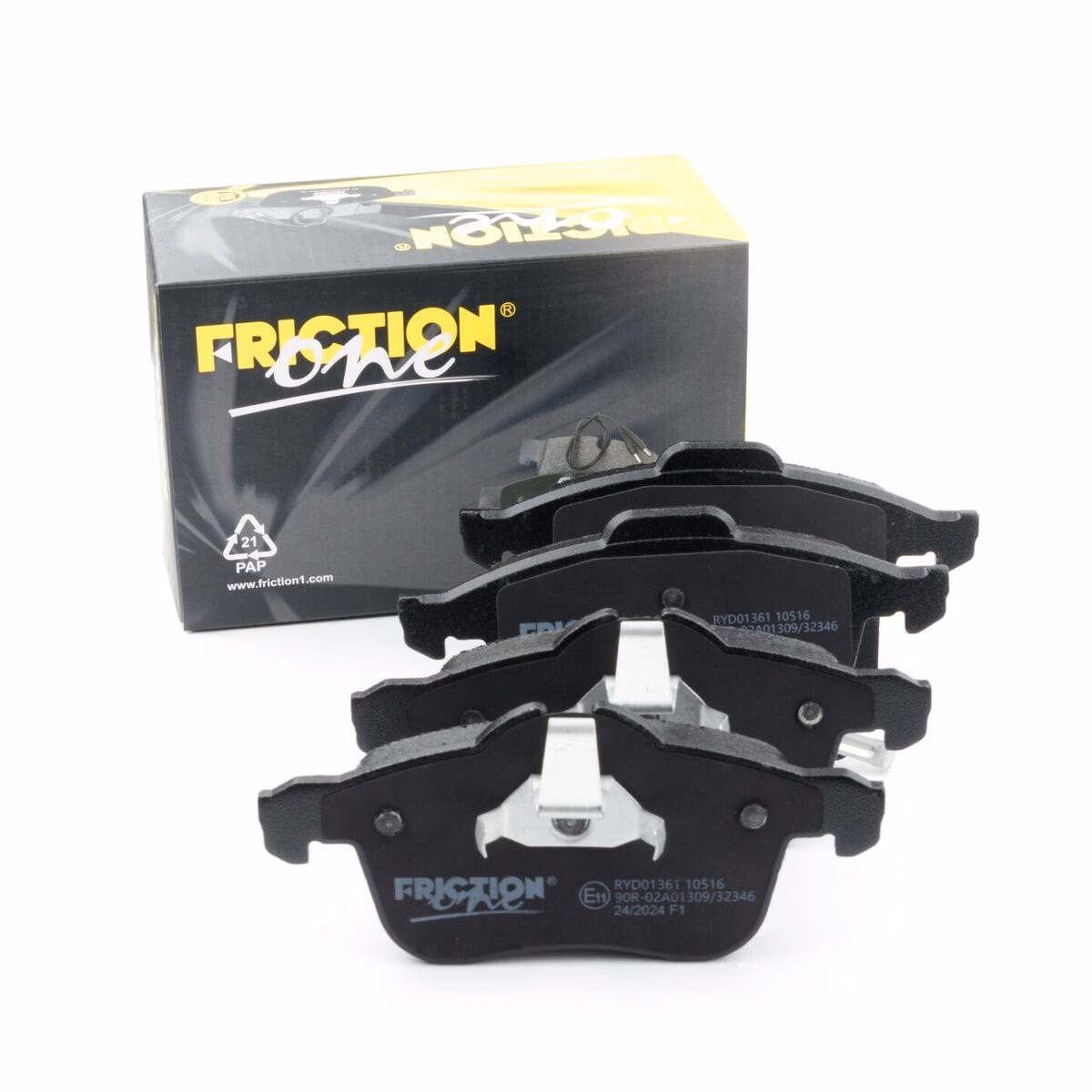 What is a friction1 brake pad set?