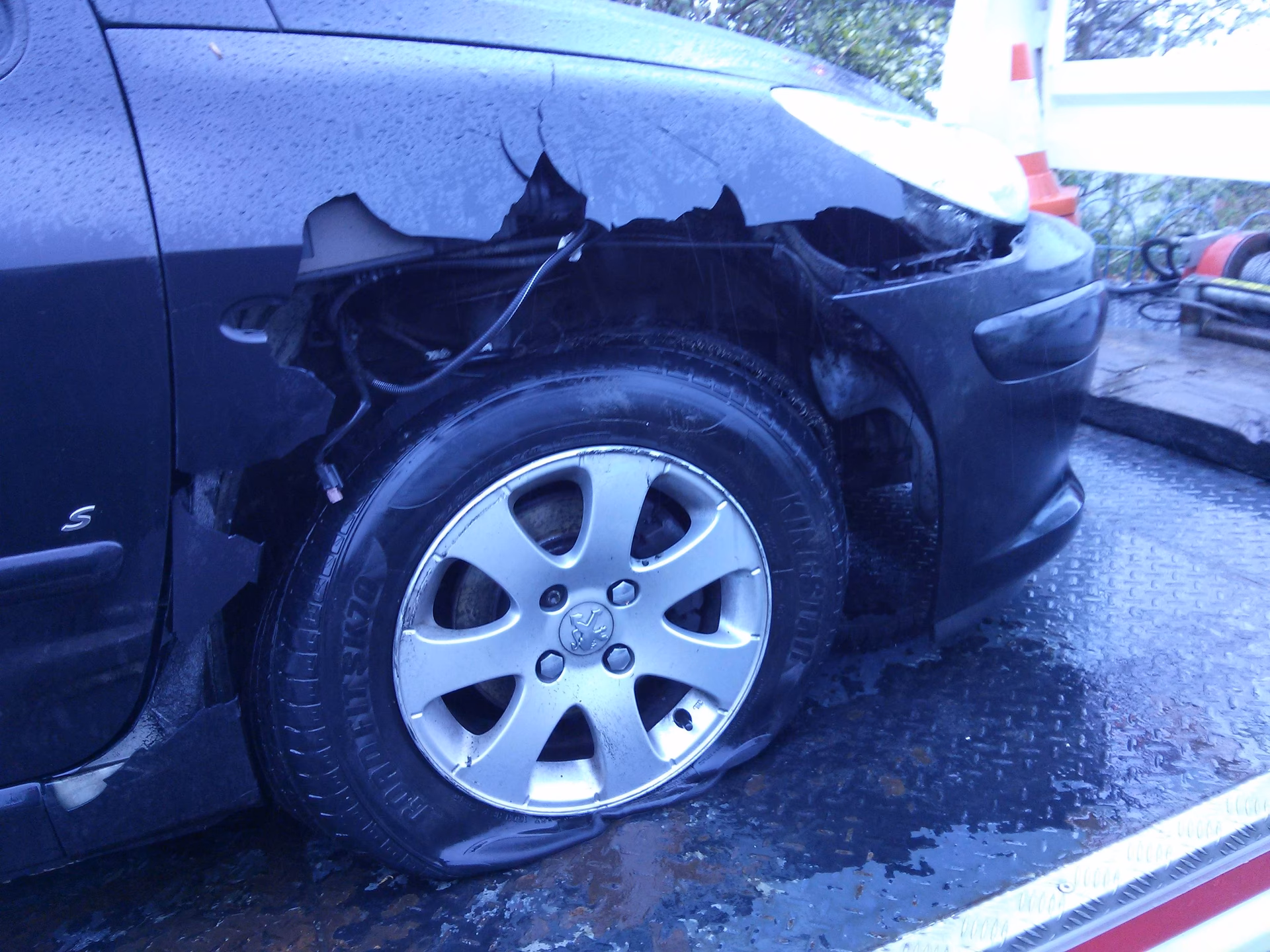 Why do springs break when lifting a car?