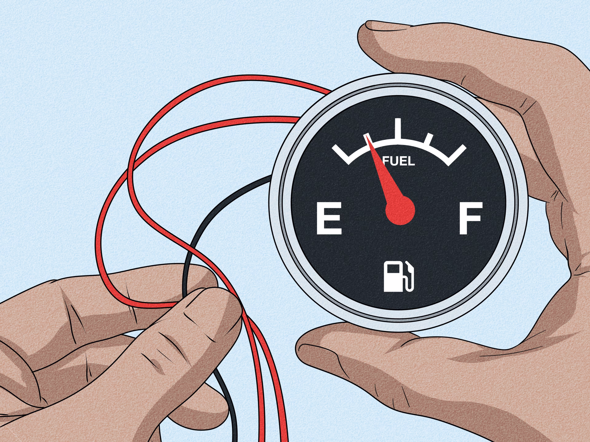 How do I know if my fuel gauge is working?