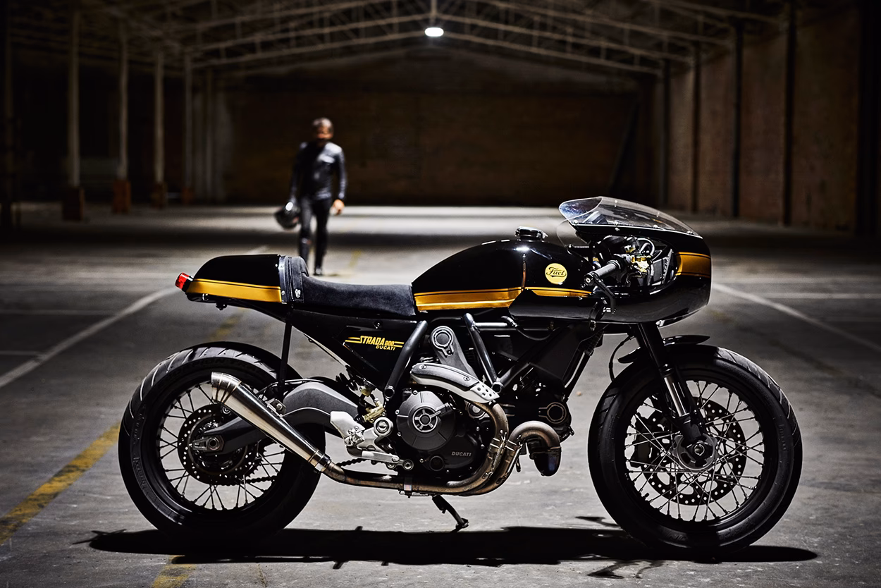 What is a Spitfire cafe racer?