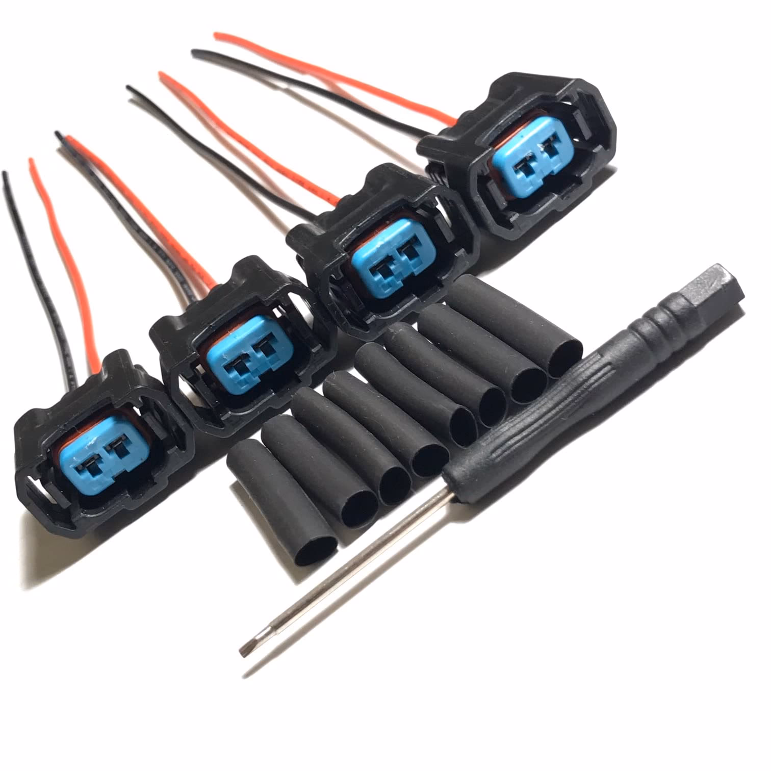 What is a fuel injector connector tube?