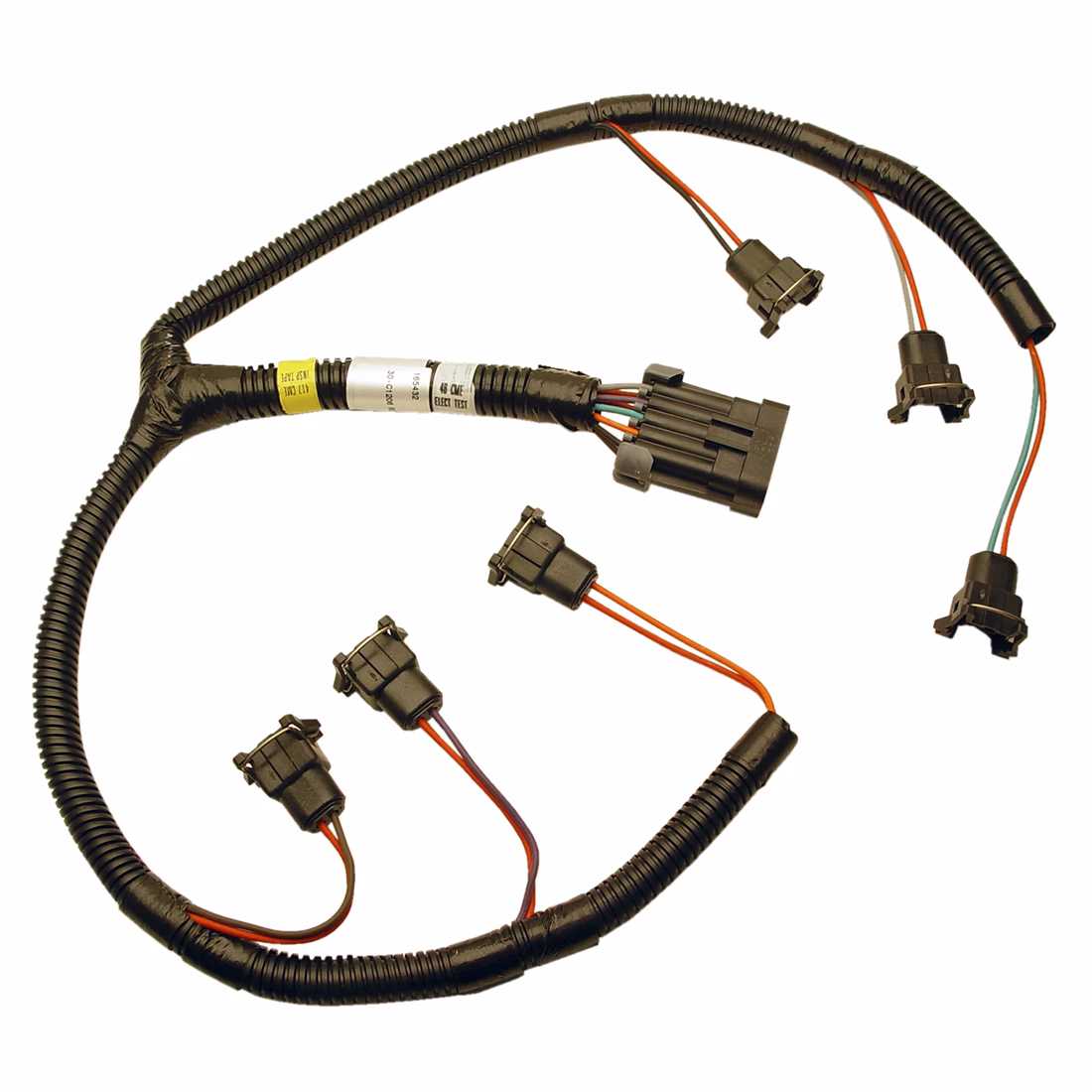 What is a fuel injector harness wiring loom?