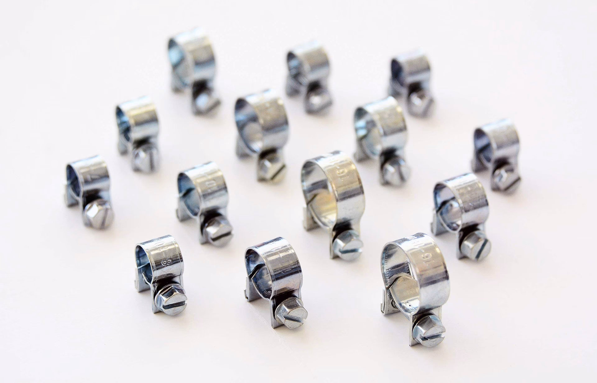 What types of hose clamps are available?