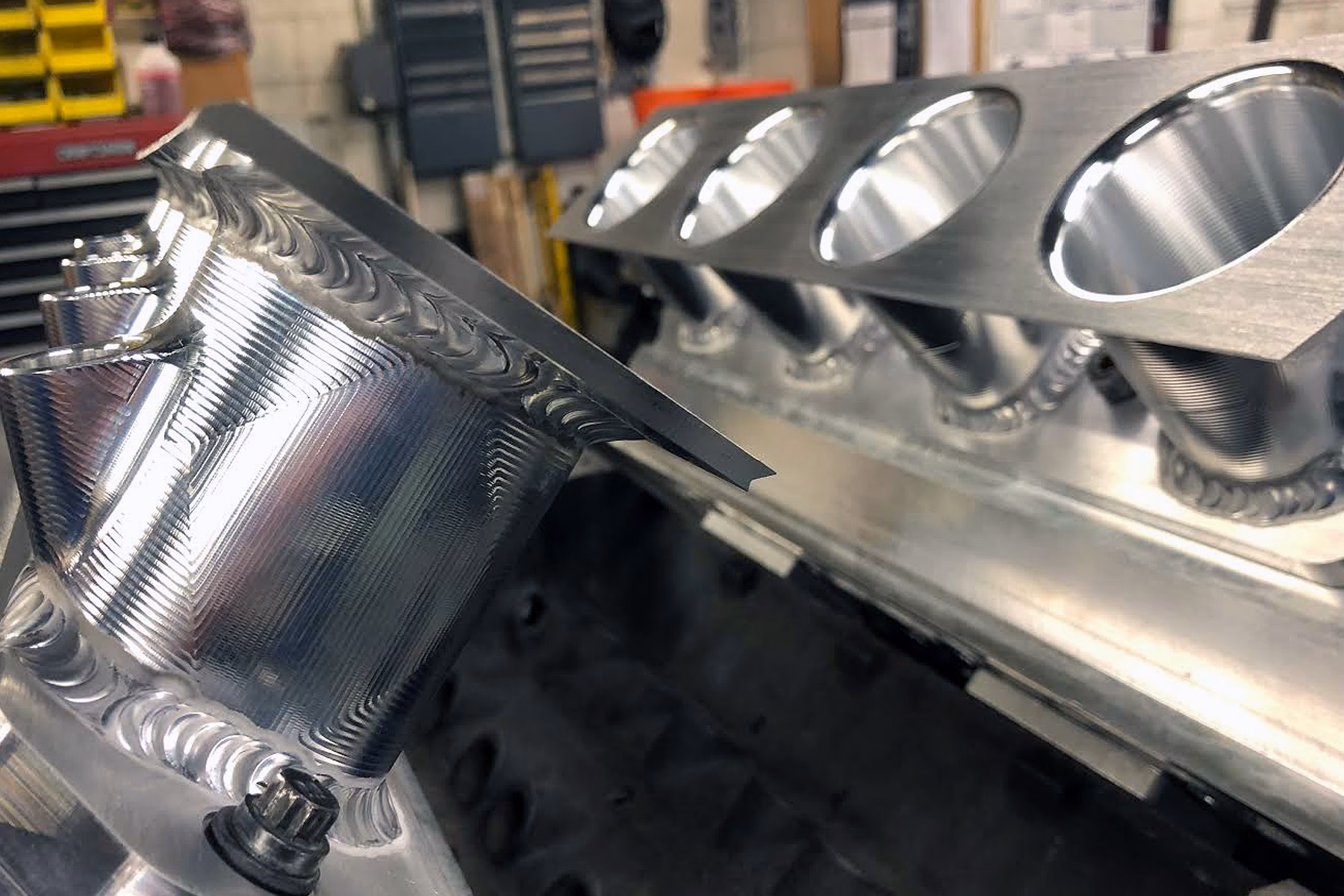 What is intake manifold assembly?