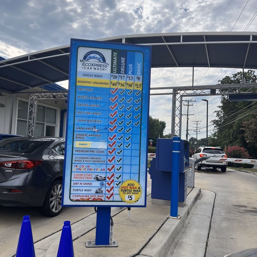 What types of car washing services does Chesapeake car wash offer?