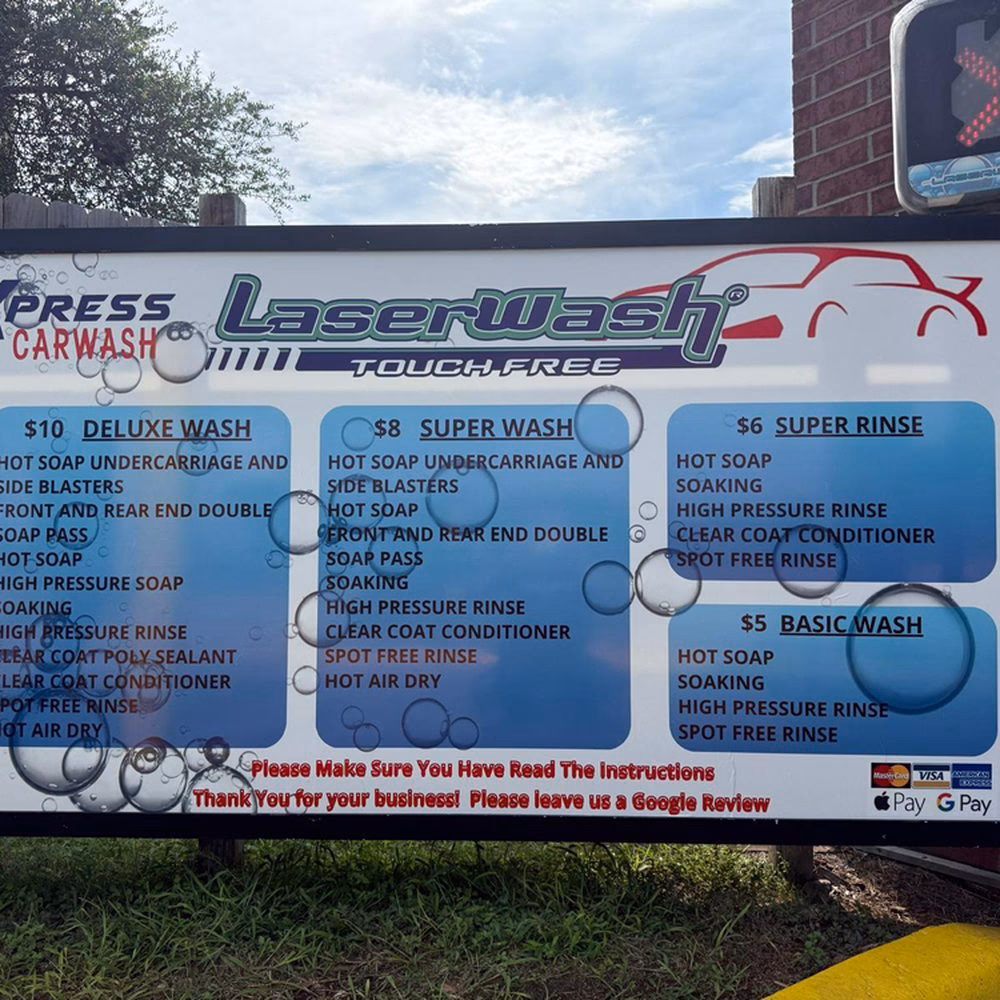 Where can I get a free car wash?