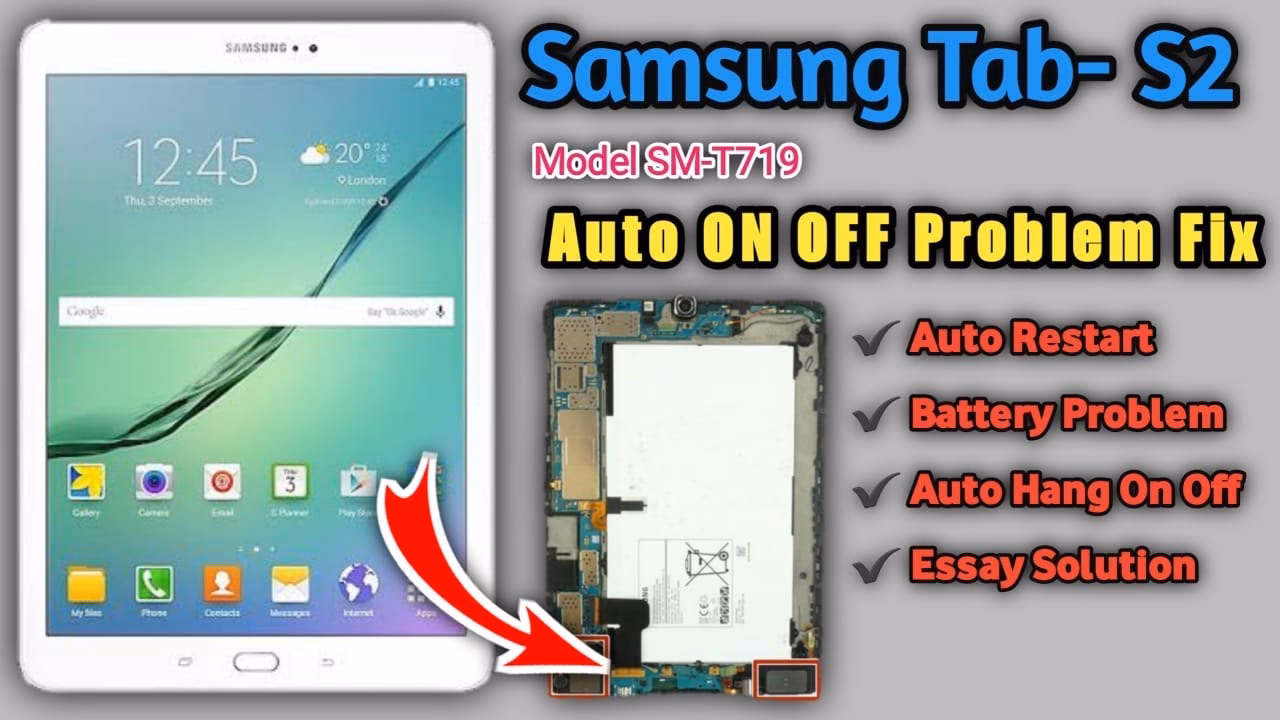 Does sasmung Galaxy Tab S2 turn on?