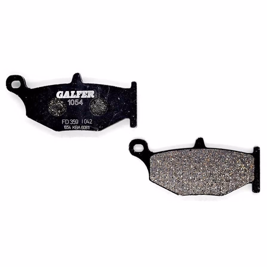 Which front brake pads are available for AF1 racing?