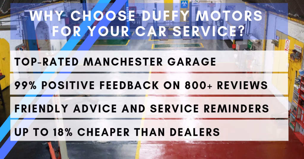 Why should you choose a local garage in Manchester?