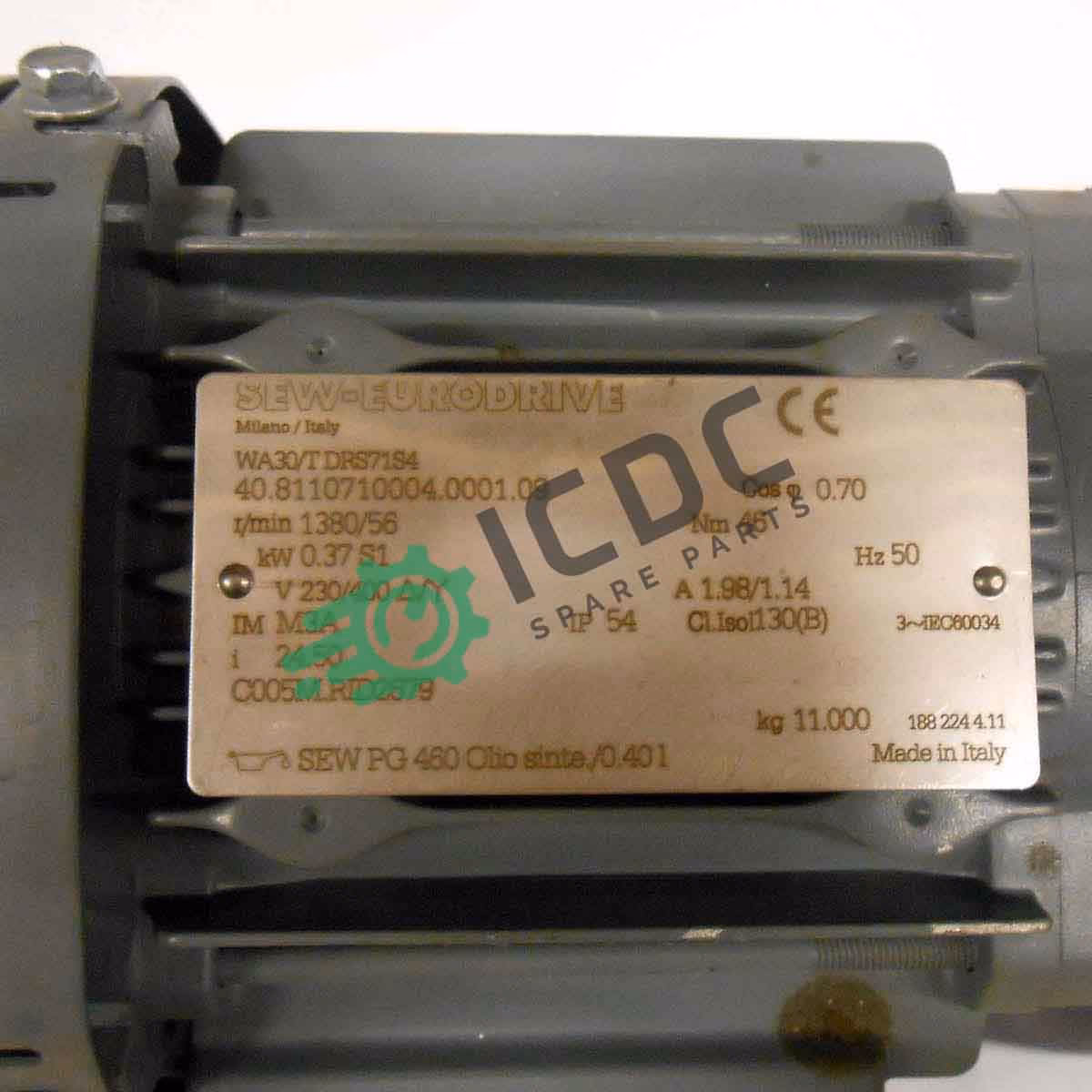 Where can I find spare parts for SEW EURODRIVE – rf37-drs-71m4 – gear-?