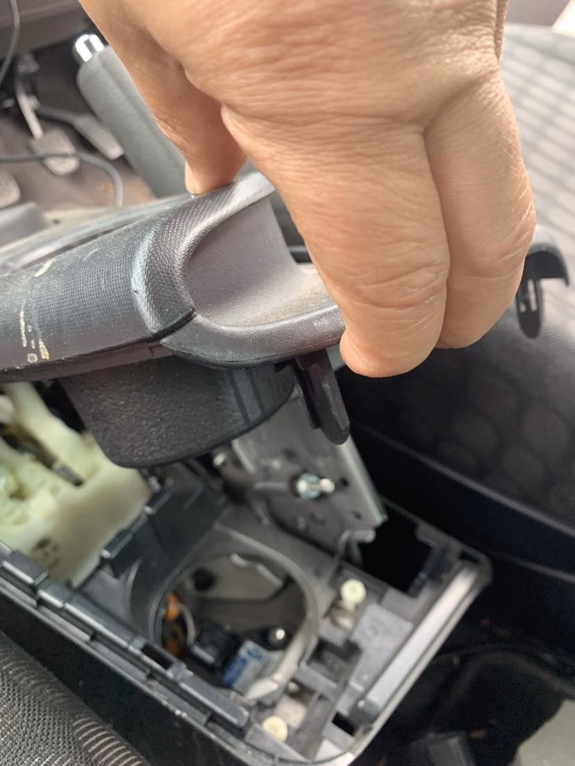 How do you adjust a parking brake?