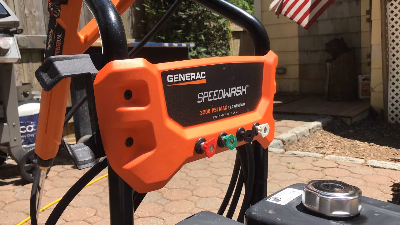 Can axial cam pump be used with a Generac pressure washer?